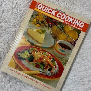 Vintage Taste of Home's 2002 Quick Cooking Annual Recipes Hardcover Book